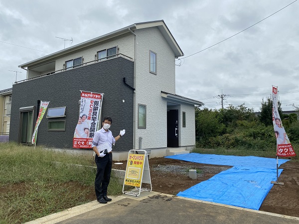 【現場スケッチ】タクミタウン分譲地内初完成現場見学会