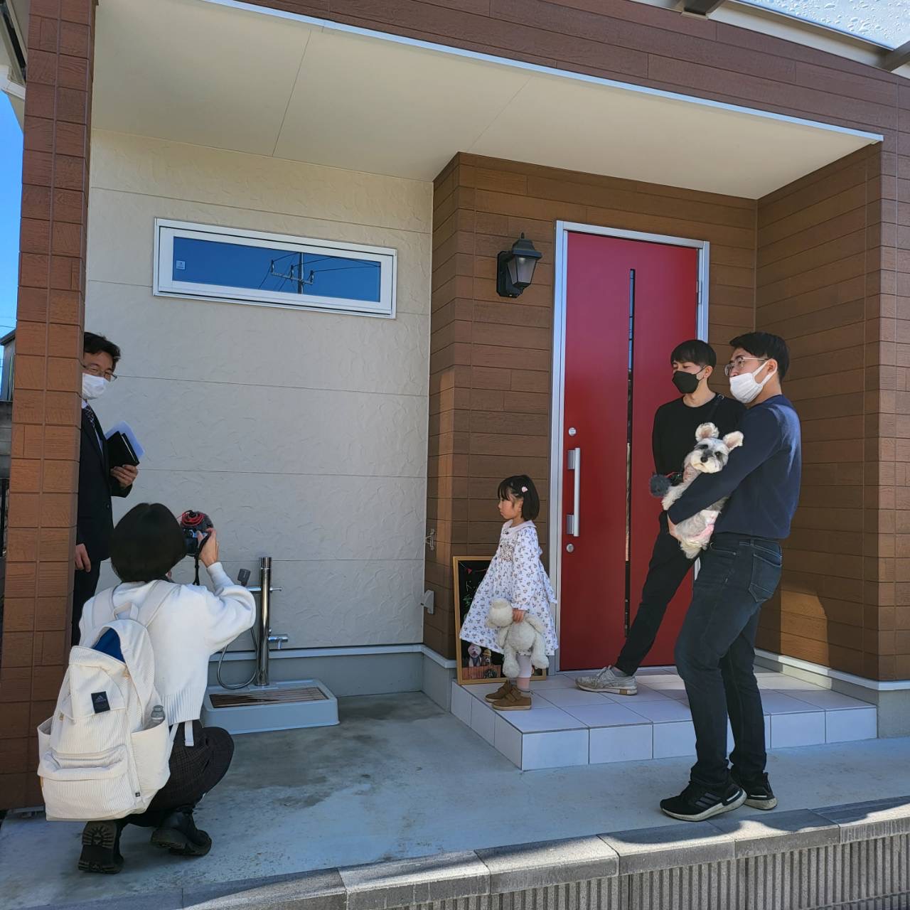 【お知らせ】YouTuberの「jiji&toto」さんがタクミ愛犬家住宅モデルハウスにお越しくださいました!!!