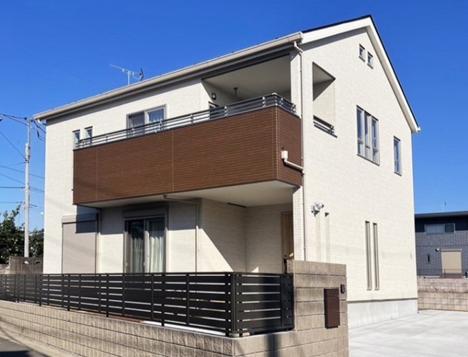 【37坪/４LDK/2階建て+屋根裏収納/全館空調】かすみがうら市下稲吉第1号館　※販売済