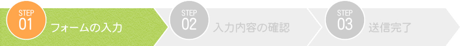 フォームの入力